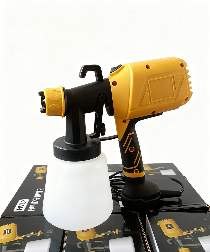 Pistola Pintura 800ml 450w Amarilla